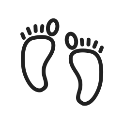 Feet  Icon