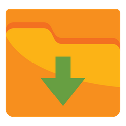 Folder Download  Icon