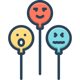 Emoji Balloons  Icon