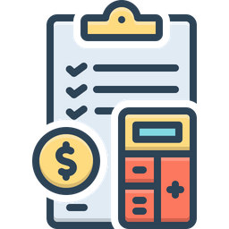 Financial Document  Icon