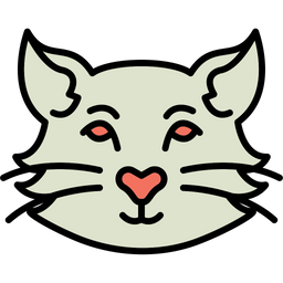 Cat Face  Icon