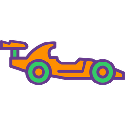 F 1 Car  Icon