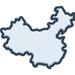 Mainland Map  Icon