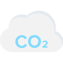 Carbon Dioxide  Icon