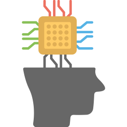 브레인 칩  아이콘