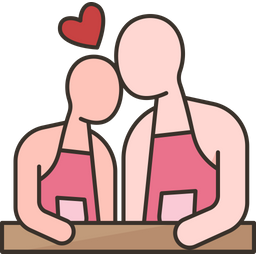 Couples Cooking  Icon