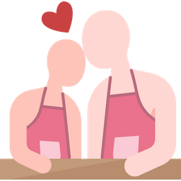 Couples Cooking  Icon