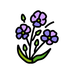 Linum Plant  Icon