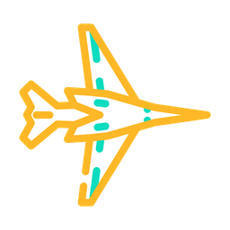 Military Airplane  Icon