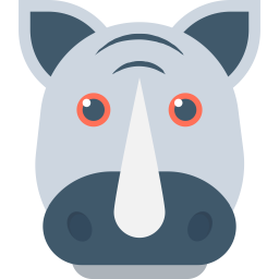 Rhinocéros  Icône