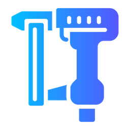 Pistola de clavos  Icono