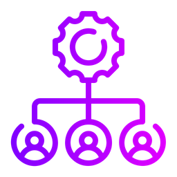 Organization Structure Hierarchical Structure Erp Icon