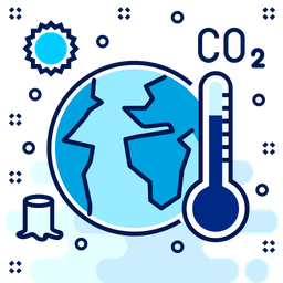 Temperatura global  Ícone