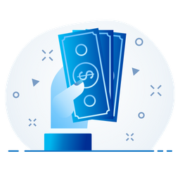 Cash In Hand  Icon