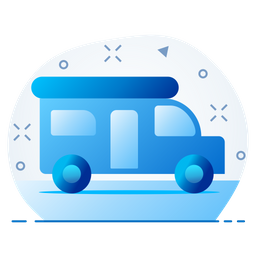 Camping Bus  Icon