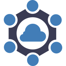 Cloud Network  Icon