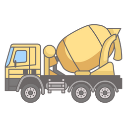 Cement Mixer Truck  Icon