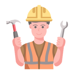 Construction Worker  Icon