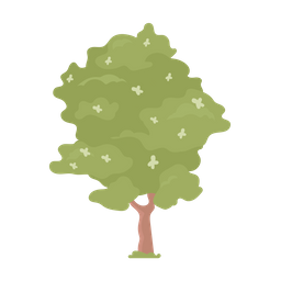 Blooming tree  Icon