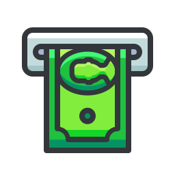 Cash Withdrawal  Icon