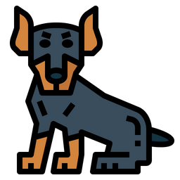 Doberman  Ícone