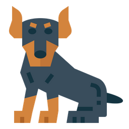 Doberman  Ícone