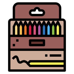 Colour Pencils  Icon