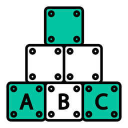 Abc Cube  Icon