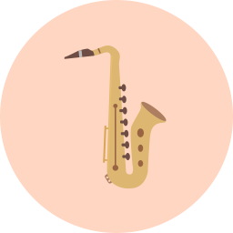 Saxophone  Icône