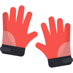 Football gloves  Icon