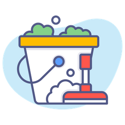 Cleaning Mop  Icon