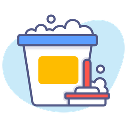 Cleaning Bucket  Icon