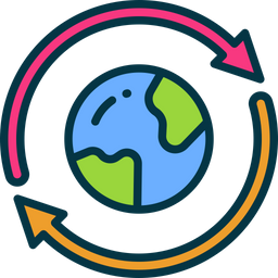 Global Recycle  Icon