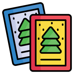 Christmas cards  Icon