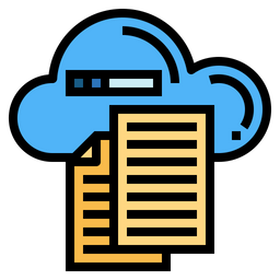 Cloud Data  Icon