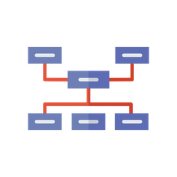 Diagrama de fluxo  Ícone