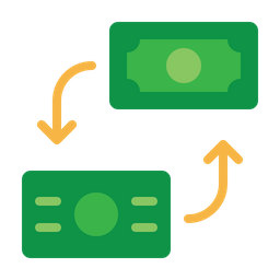 Exchange Rate  Icon