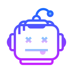 Broken Robot  Icon