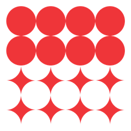 Circular Blocks Pattern  Icon