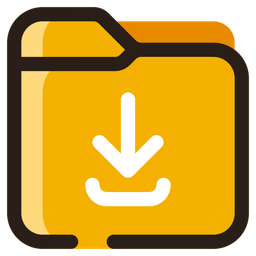 Folder Download  Icon