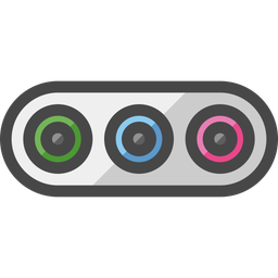 Component Video Port  Icon