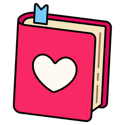 Book Heart  Icon