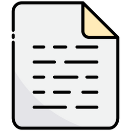 Document File  Icon