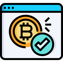 Bitcoin Accepted  Icon