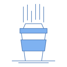 Café para viagem  Ícone