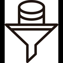Data Filtering  Icon