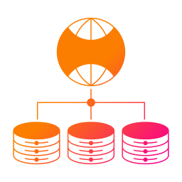 Netzwerkvolumen  Symbol