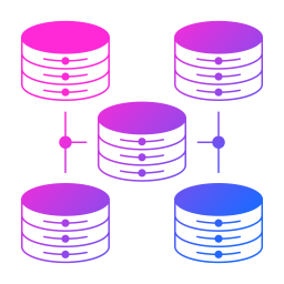 Datenbank-Skalierbarkeit  Symbol