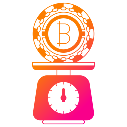 Bitcoin balance  Icon