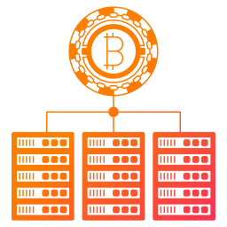 Blockchain servers  Icon